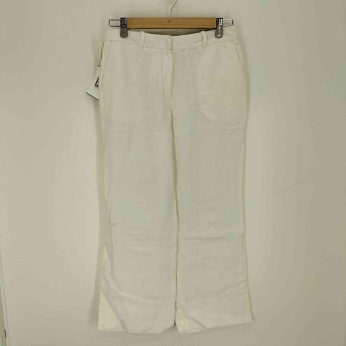 ブルックスブラザーズ BROOKS BROTHERS IRISH LINEN リネン100% ジップフライ パンツ レディース 6