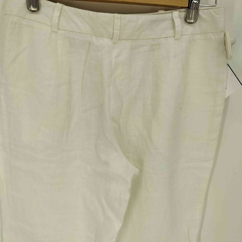 ブルックスブラザーズ BROOKS BROTHERS IRISH LINEN リネン100% ジップフライ パンツ レディース 6