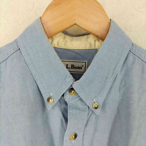 エルエルビーン L.L.Bean 90S カナダ製 コットン100 半袖 ボタンダウンシャツ メンズ M