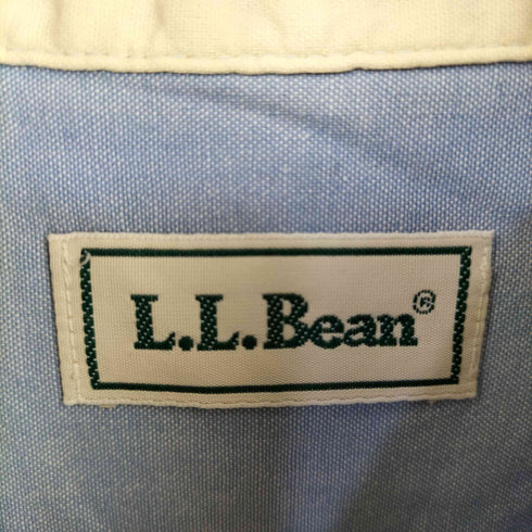エルエルビーン L.L.Bean 90S カナダ製 コットン100 半袖 ボタンダウンシャツ メンズ M
