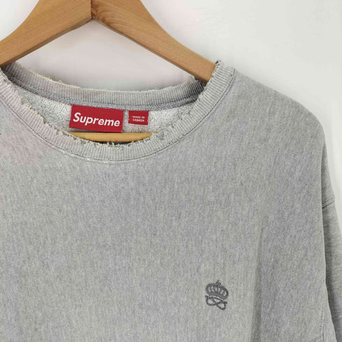 シュプリーム Supreme OLD カナダ製 紙タグ 王冠 クラウン スウェット メンズ import:M