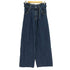 ザラ ZARA ベルト付 バギー ワイド デニム レディース EUR:36