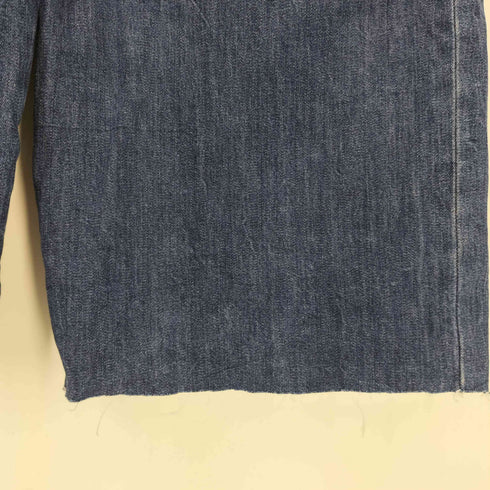 ザラ ZARA ベルト付 バギー ワイド デニム レディース EUR:36