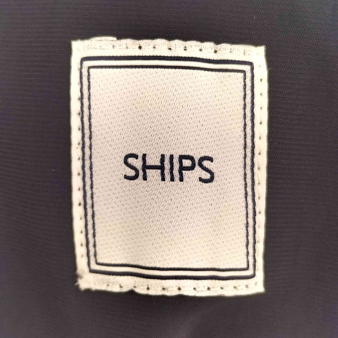 シップスエニィ SHIPS any 手洗い可能 ウールライク テック セットアップ メンズ L