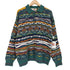 FLORENCE TRICOT 3Dニット ハーフボタンセーター メンズ import:M