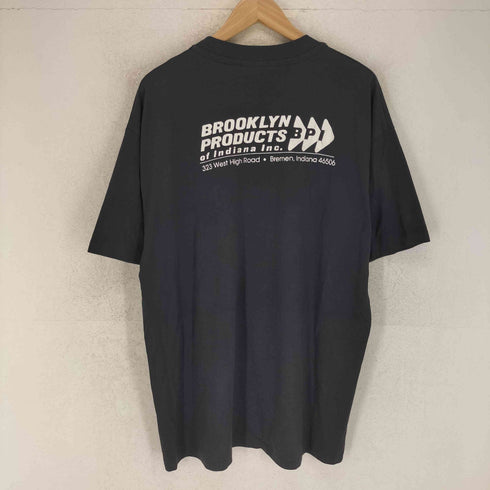 ヘインズ Hanes USA製 シングルステッチ 両面プリント クルーネック S/S Tシャツ メンズ import:XL