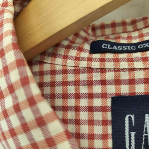 ギャップ Gap OLD CLASSIC OXFORD ボタンダウン チェックシャツ メンズ import:M