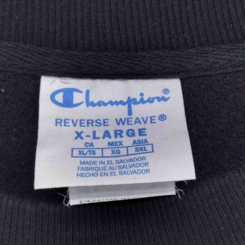 チャンピオン Champion REVERSE WEAVE リバースウィーブ US企画 目なし 単色タグ復刻 スウェット メンズ import:XL