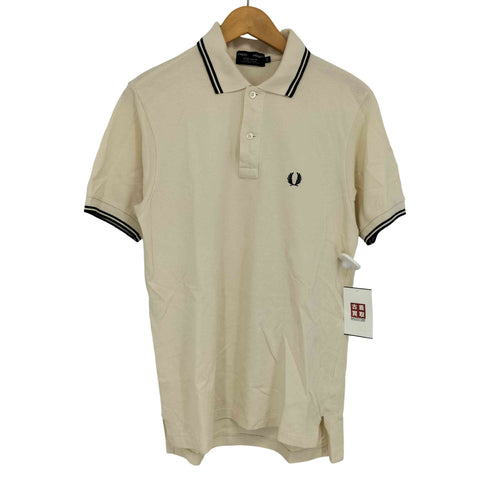 フレッドペリー FRED PERRY ロゴ刺繍 半袖 ポロシャツ メンズ JPN:L