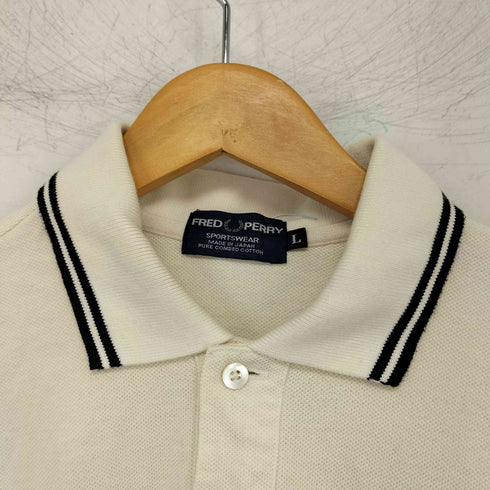 フレッドペリー FRED PERRY ロゴ刺繍 半袖 ポロシャツ メンズ JPN:L