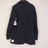 コムデギャルソンオムドゥ COMME des GARCONS HOMME DEUX AD2014 製品染め ボタンデザインピーコート メンズ JPN:S