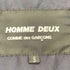 コムデギャルソンオムドゥ COMME des GARCONS HOMME DEUX AD2014 製品染め ボタンデザインピーコート メンズ JPN:S