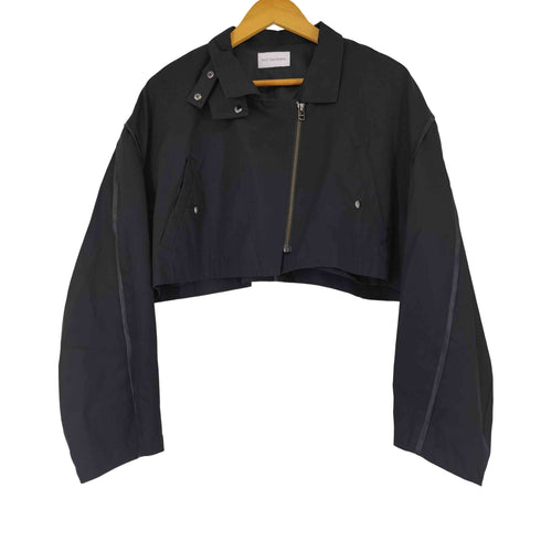 リョウタカシマ RYO TAKASHIMA レザーライン ショート丈ジップジャケット メンズ JPN:M
