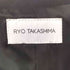 リョウタカシマ RYO TAKASHIMA レザーライン ショート丈ジップジャケット メンズ JPN:M