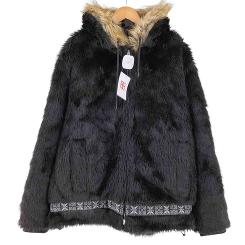 シュプリーム Supreme 23AW Faux Fur Parka ジップアップ フェイクファー パーカー ジャケット メンズ L