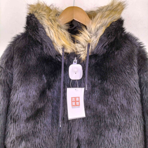 シュプリーム Supreme 23AW Faux Fur Parka ジップアップ フェイクファー パーカー ジャケット メンズ L
