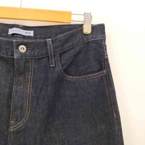 ユニクロジェイダブリューアンダーソン UNIQLO JW ANDERSON 26aw セルビッジ ストレートジーンズ メンズ 32