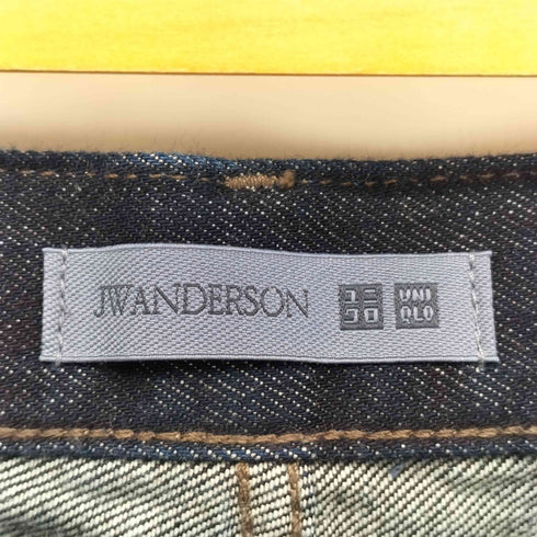 ユニクロジェイダブリューアンダーソン UNIQLO JW ANDERSON 26aw セルビッジ ストレートジーンズ メンズ 32
