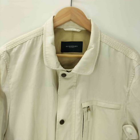 バーバリーロンドン BURBERRY LONDON 裏地 ノバチェック 2Way カラー バルマカーン ステンカラー コート メンズ