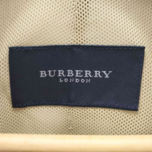 バーバリーロンドン BURBERRY LONDON 裏地 ノバチェック 2Way カラー バルマカーン ステンカラー コート メンズ