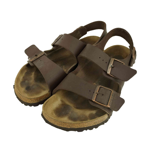 ビルケンシュトック BIRKENSTOCK MILANO ミラノ ストラップ レザーサンダル メンズ JPN:41