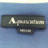 アクアスキュータム AQUASCUTUM 総柄ロゴプリント S/S Tシャツ メンズ import:M