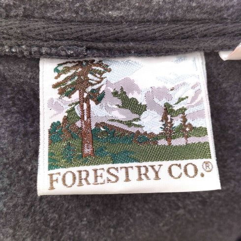 forestry co. フリース ハイネック ハーフジップ ジャケット メンズ import:L