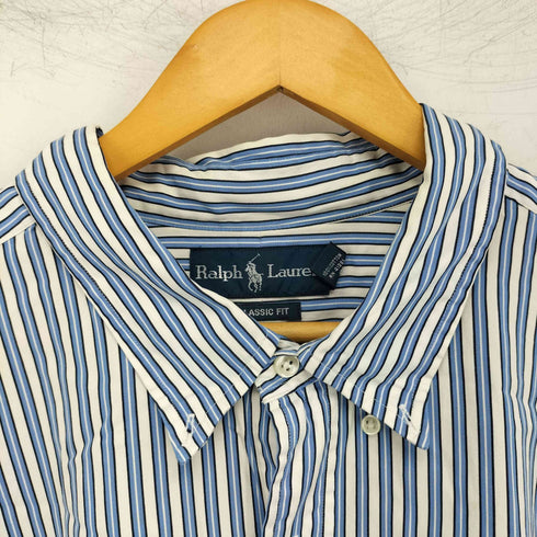ラルフローレン RALPH LAUREN CLASSIC FIT ストライプ ボタンダウンシャツ メンズ 3XB