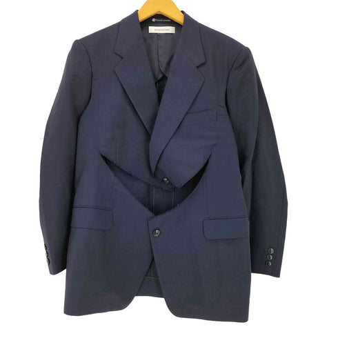 ブリオーニ BRIONI 00S YAMATO YASHIKI ヤマトヤシキ カットワークデザイン 2B テーラードジャケット メンズ