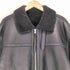リドム LIDnM Mouton Irvin Aviator Jacket ムートン アービン アビエイター ジャケット メンズ JPN:L
