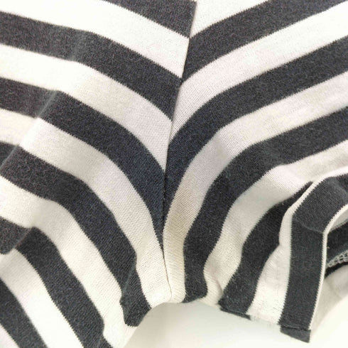 マリメッコ marimekko ボーダークルーネックTシャツ レディース import:M
