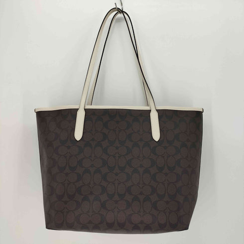 コーチ COACH SIGNATURE VARSITY MOTIF CITY TOTE シグネチャー ヴァ―シティ モチーフ シティ トート レディース
