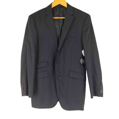 バーバリーブラックレーベル BURBERRY BLACK LABEL ウール ストラップ テーラードジャケット メンズ