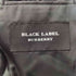 バーバリーブラックレーベル BURBERRY BLACK LABEL ウール ストラップ テーラードジャケット メンズ