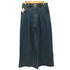 エドウィン EDWIN essentials タックワイドデニムパンツ レディース JPN:L