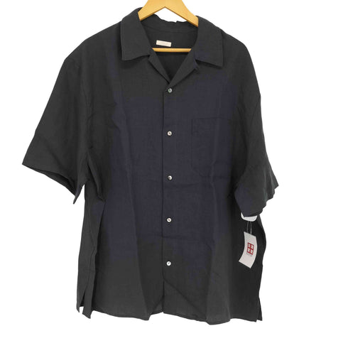リドム LIDnM LINEN WASHER HUGE SHIRT メンズ JPN:L