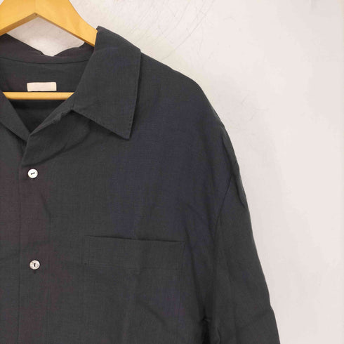 リドム LIDnM LINEN WASHER HUGE SHIRT メンズ JPN:L