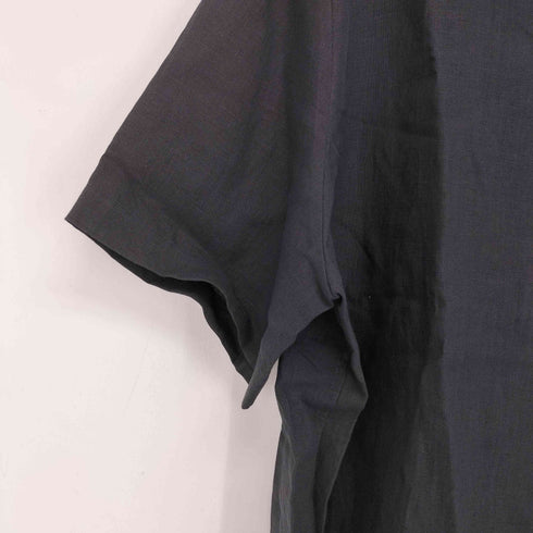 リドム LIDnM LINEN WASHER HUGE SHIRT メンズ JPN:L