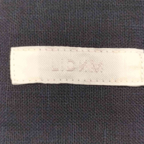 リドム LIDnM LINEN WASHER HUGE SHIRT メンズ JPN:L