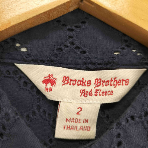 レッドフリースブルックスブラザース Red Fleece Brooks Brothers レース レギュラーカラーシャツ レディース 2