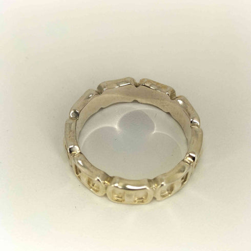 リドム LIDnM Llife BOTTON BAND RING SILVER925 メンズ