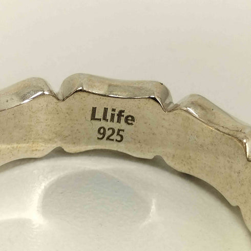 リドム LIDnM Llife BOTTON BAND RING SILVER925 メンズ