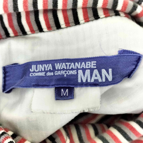 ジュンヤワタナベコムデギャルソンマン JUNYA WATANABE COMME des GARCONS MAN 00s 09SS ボーダー 半袖 ポロシャツ メンズ M