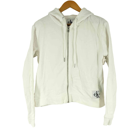 カルバンクラインジーンズ Calvin Klein Jeans ジップアップ フーディ レディース JPN:M