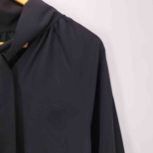 ディニテコリエ Dignite Collier ボウタイ ミディ ポリ ワンピース レディース FREE