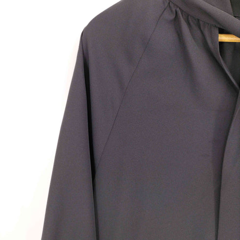 ディニテコリエ Dignite Collier ボウタイ ミディ ポリ ワンピース レディース FREE