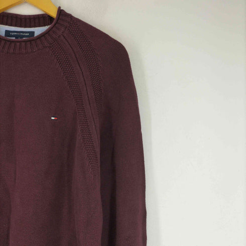 トミーヒルフィガー TOMMY HILFIGER コットンニット メンズ import:M