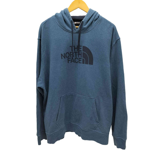 ザノースフェイス THE NORTH FACE 裏起毛 ロゴプリント パーカー メンズ import:XXL