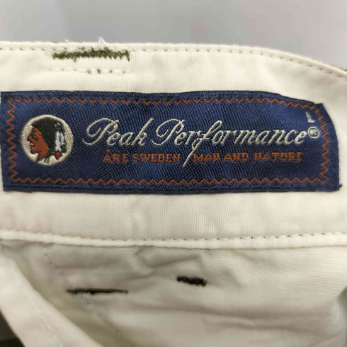 ピークパフォーマンス peak performance check sho. メンズ L