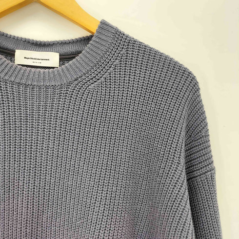マジックスティック MAGIC STICK ENTERTAINMENT BYARLANT CREW KNIT バイアランクルーニット メンズ import:M